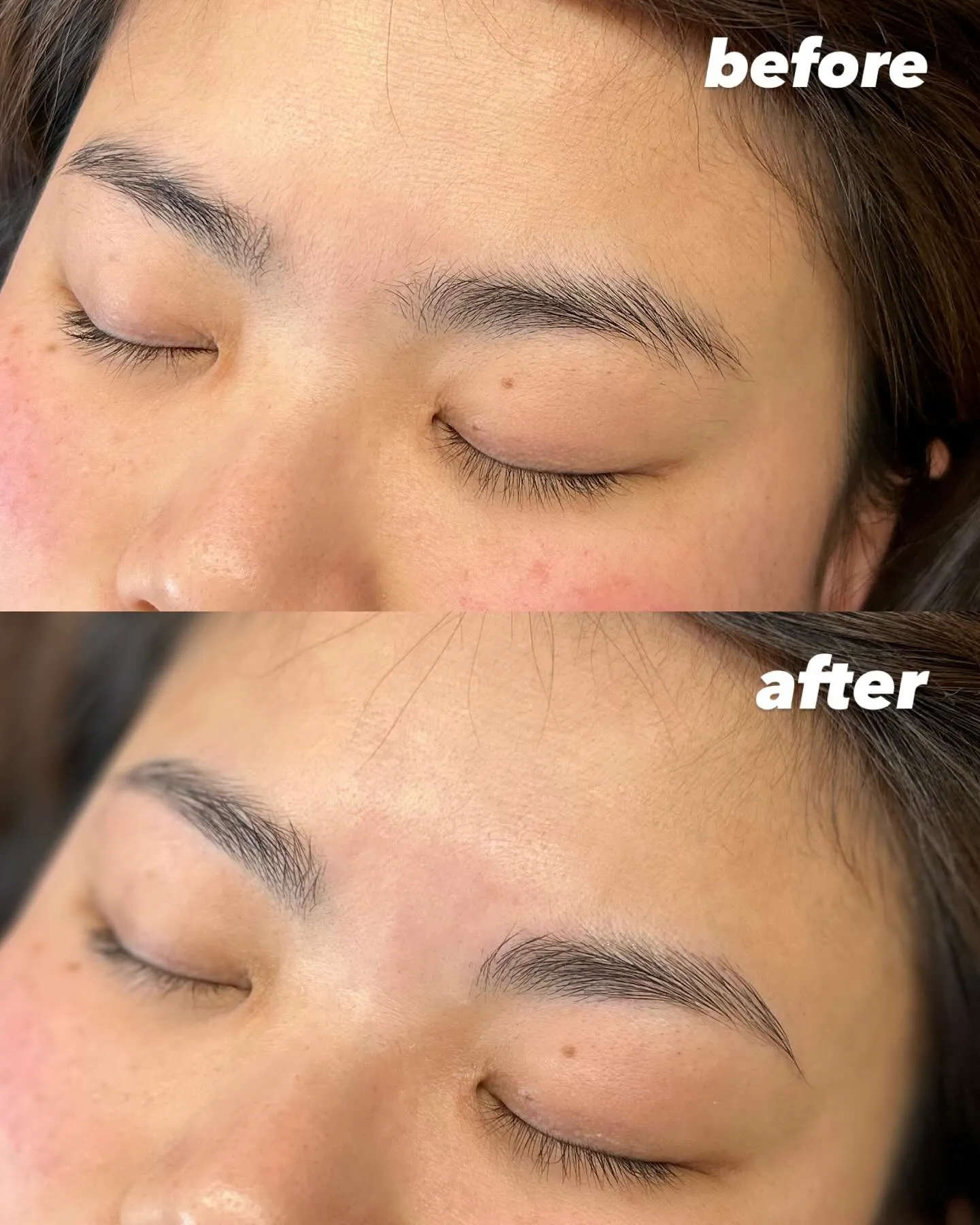 eyebrow styling